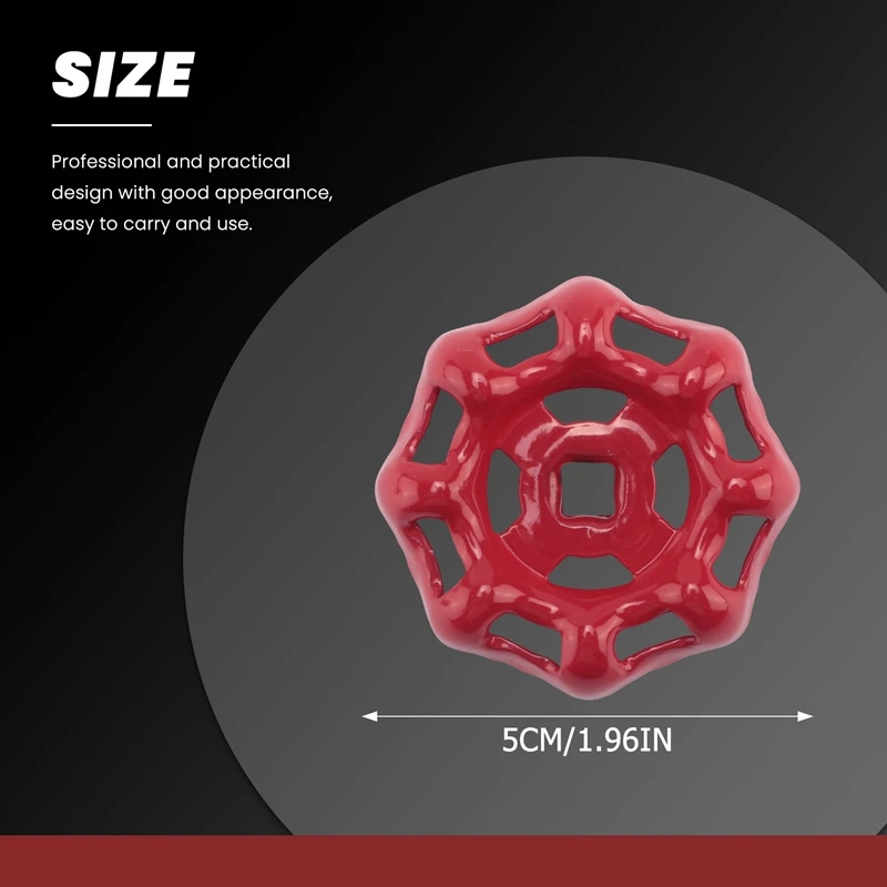 Replacement Gate Valve Handwheel Broach In External Metal Faucet Pipe Water Faucet Handle