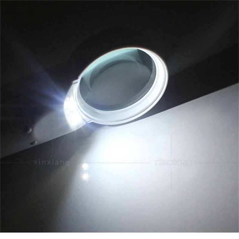 Imagem -05 - Lupa com Luzes Led Homem Velho Lupa Recarregável Iluminado Handheld Óculos de Leitura para Idosos 15x