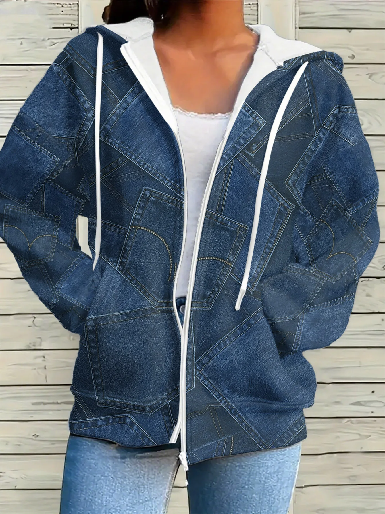 Рисунок 4 - Модная женская толстовка с объемным