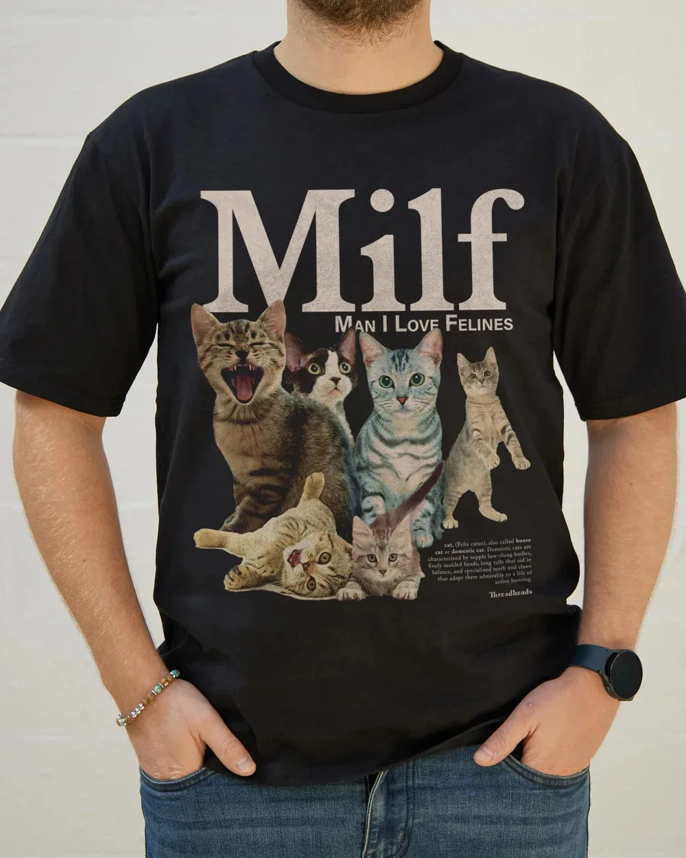 

Мужская футболка Man I Love Felines, модные хлопковые футболки с короткими рукавами, винтажные топы в стиле хип-хоп с забавным котом, мем, летняя рубашка, мужская одежда