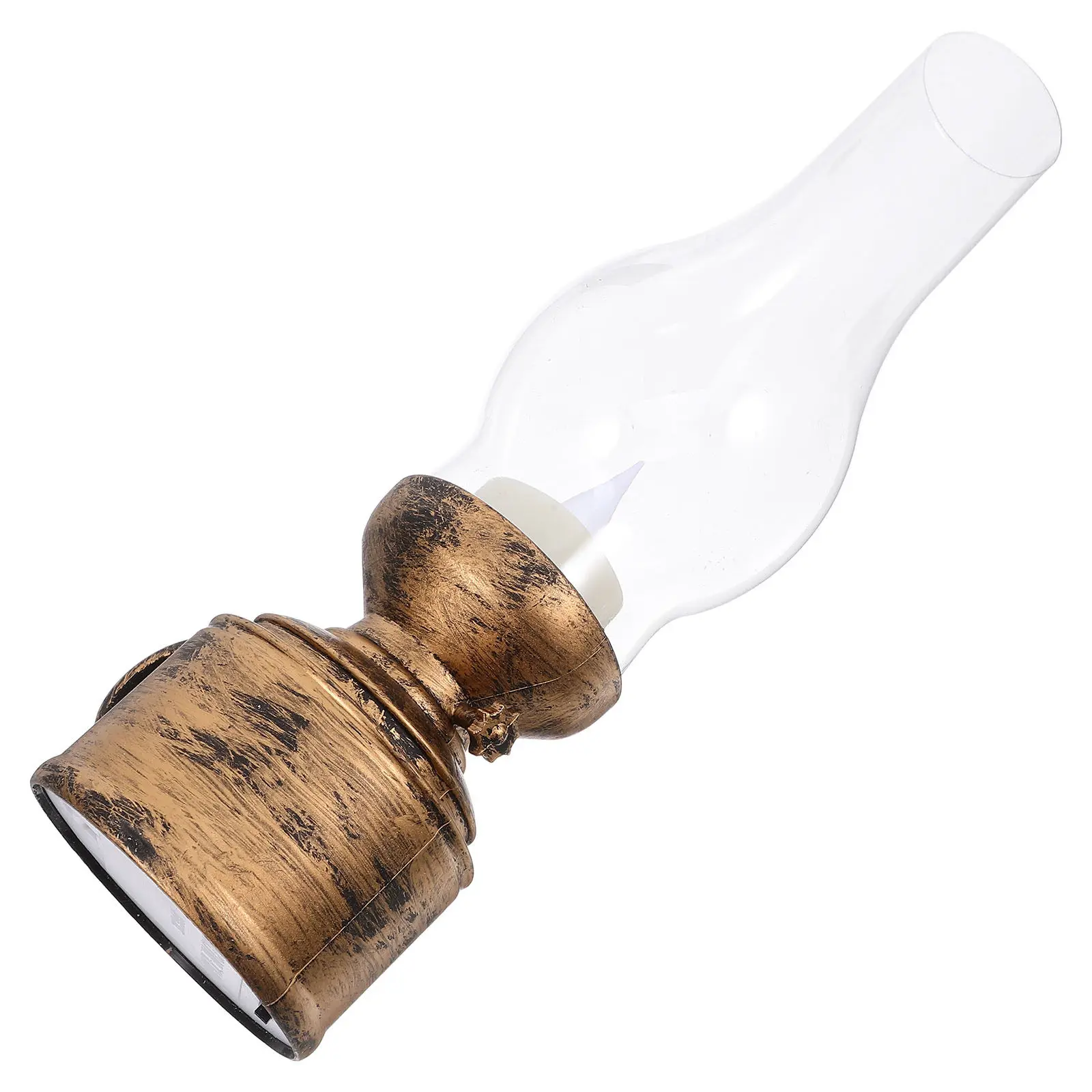 

Retro LED Light Sturdy Electronic Lamp Smooth Finish for Indoor Emergency Lighting and Party Atmosphere