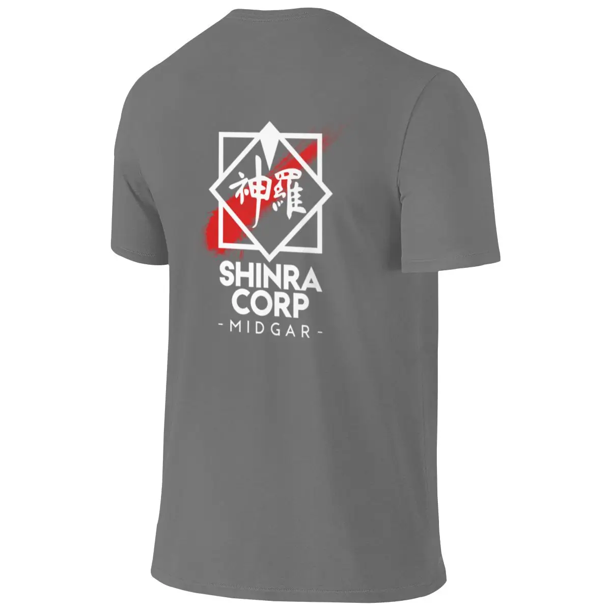 Shinra Corp - Midgar Crisp Reversible T-shirt Sports Street Quick-Drying Basic Tee