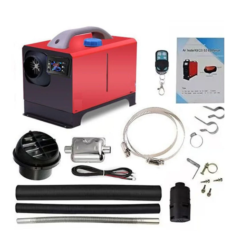 

Remote Parking Heater Fuel 24V Truck Car 12V Heater Car Mounted Diesel Heater 5000W