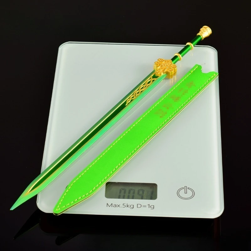 30 cm/11,81 pulgadas Un registro de un viaje mortal al inmortalidad Película y televisión Periférico Hanli Qingzhu Fengyun Espada Metal Boy