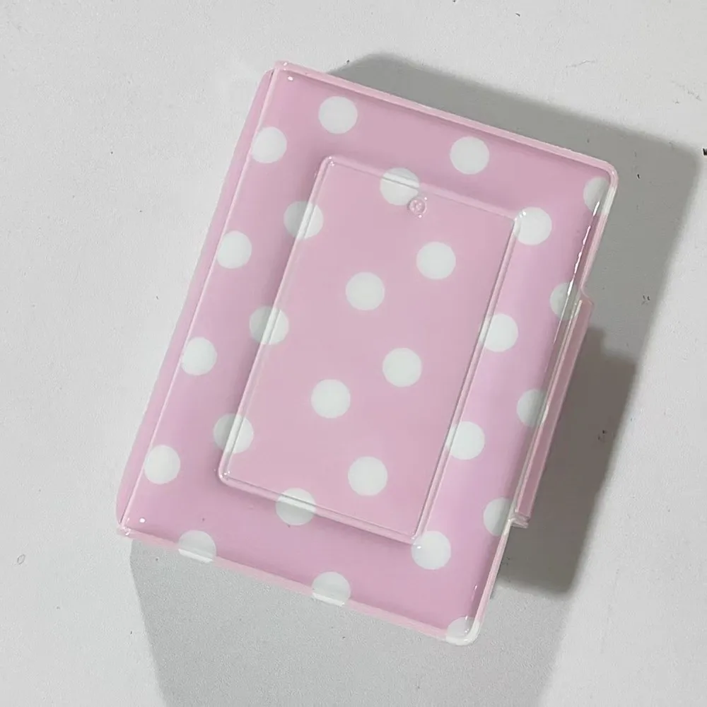 Multi-purpose Polka Dot Photo Album 3 Inch 40 Slots Photocard Binder Collectible Idol Picture Storage Book