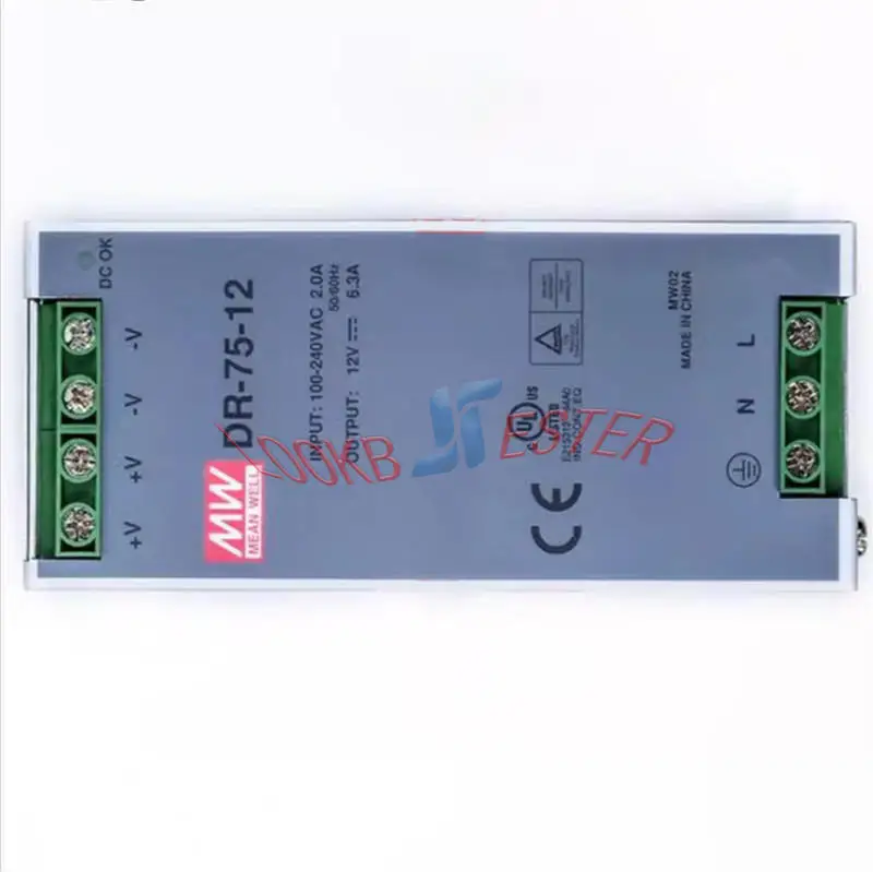 

1PC NEW For Meanwell switching power supply DR-75-12 12V6.3A