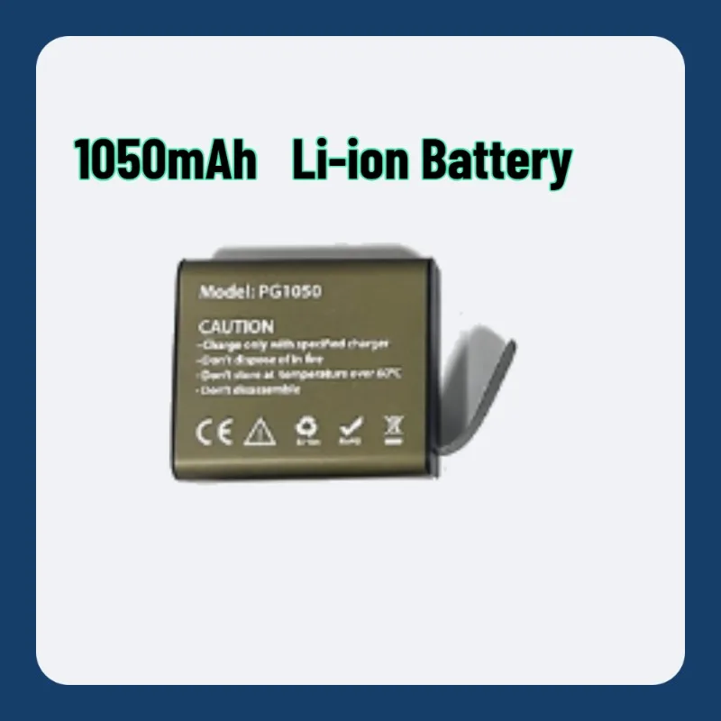 Batterie al litio di alta qualità per Mountain Dog SJCAM SJ4000 Caricabatterie doppio EKEN H8 con cavo di ricarica