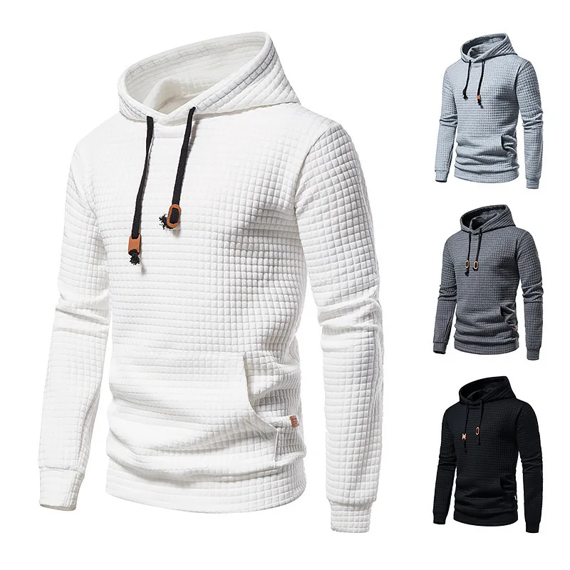 Men's Solid Color Casual Hoodie Sweatshirt Sweatshirt with Zipper Paired Hoodies and Hoodies Man Sweatshirts Coat Men's Clothing