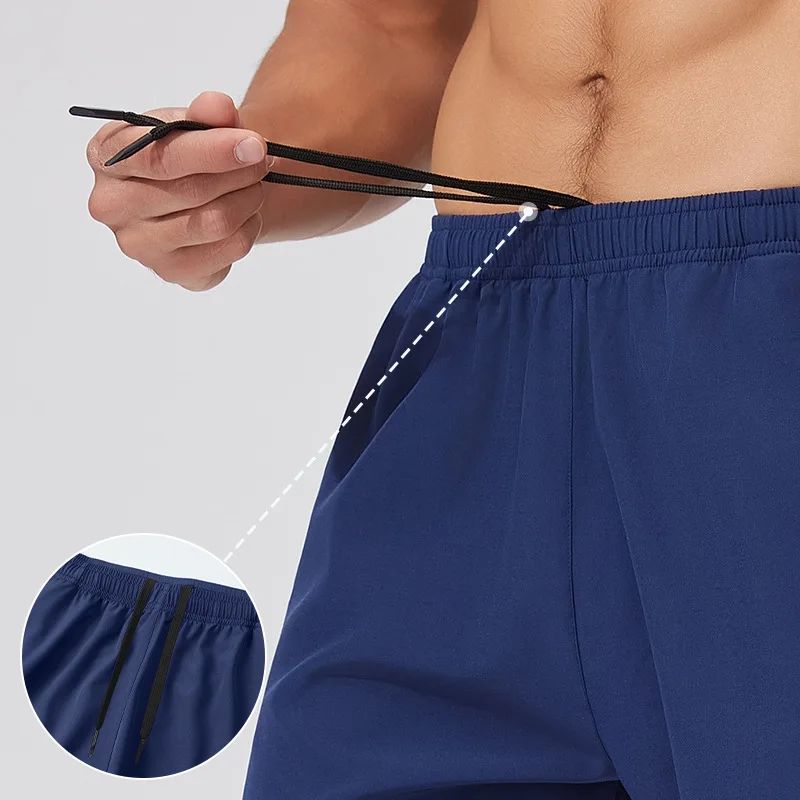 Men's Shorts Hiking Fitness Workout Gym Wear Jogging Training Shorts Male Marathon Running Shorts Man Sportswear Half Pants