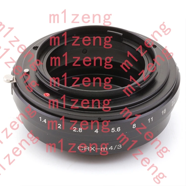 

Переходное кольцо для объектива Contarex CRX к камерам Olympus Panasonic M4/3 OM-1 OM-5 E-P7 GH7 G100 EM5 EM10 GX85 GX800 GF90.