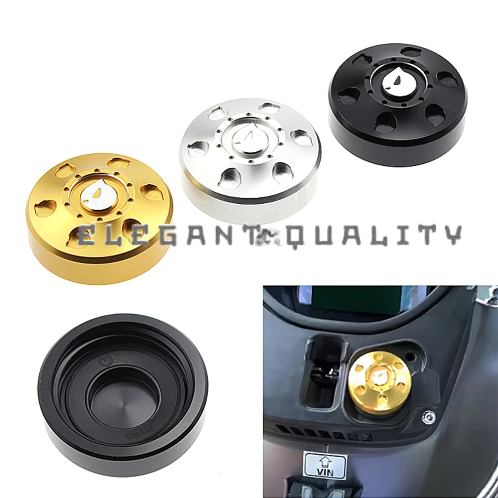 MARU,S Motorcycle Accessories Scooter Gas Fuel Tank Filler Cap for All VESPA GTS GTV LX Primavera Sprint 150 250 300