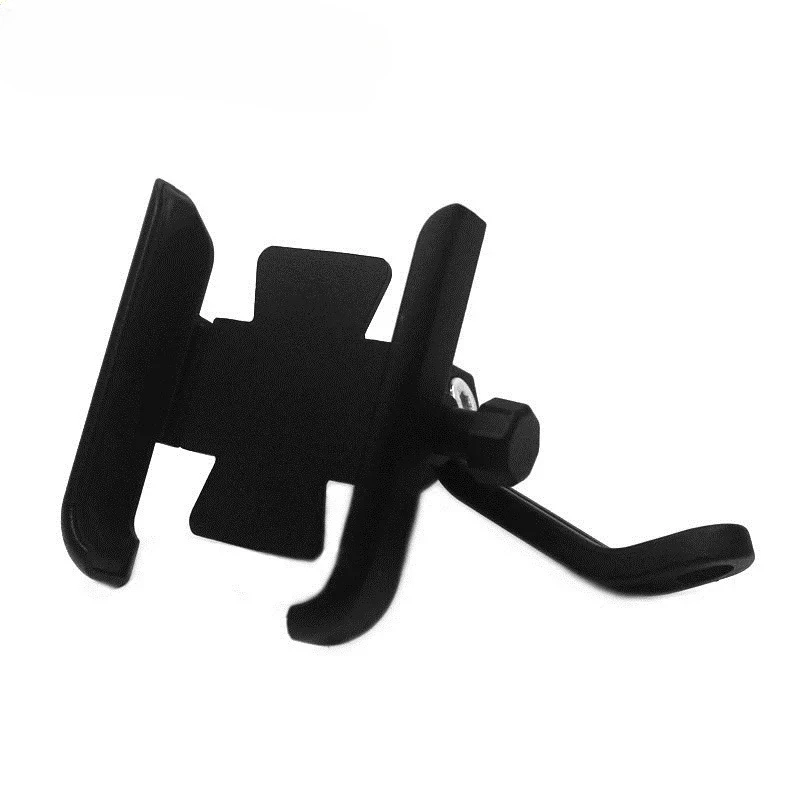 حامل جوّال بلاستيكي للدراجة النارية: مرآة مقود CNC مع حامل حامل GPS خلفي لـ Forza