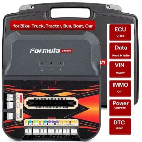 for FormulaFLash ECU TCU Chip Tuning Programmer checksum bench boot mode ecu clone DTC clean power upgrade date flash vs kt200