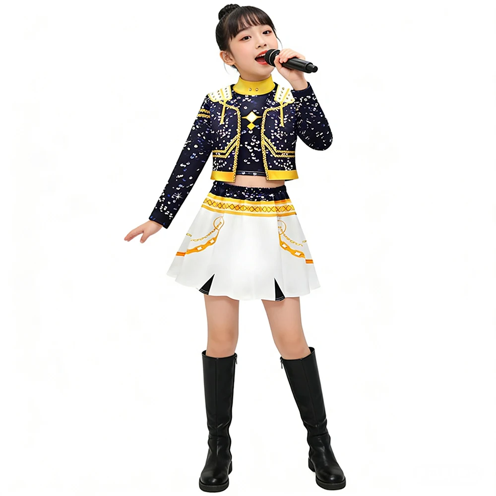 أزياء رومي ميرا التأثيرية الشهيرة، مجموعات طباعة تنكرية لفيلم K-Pop، أزياء أداء المسرح، مجموعات أزياء حفلات الهالوين