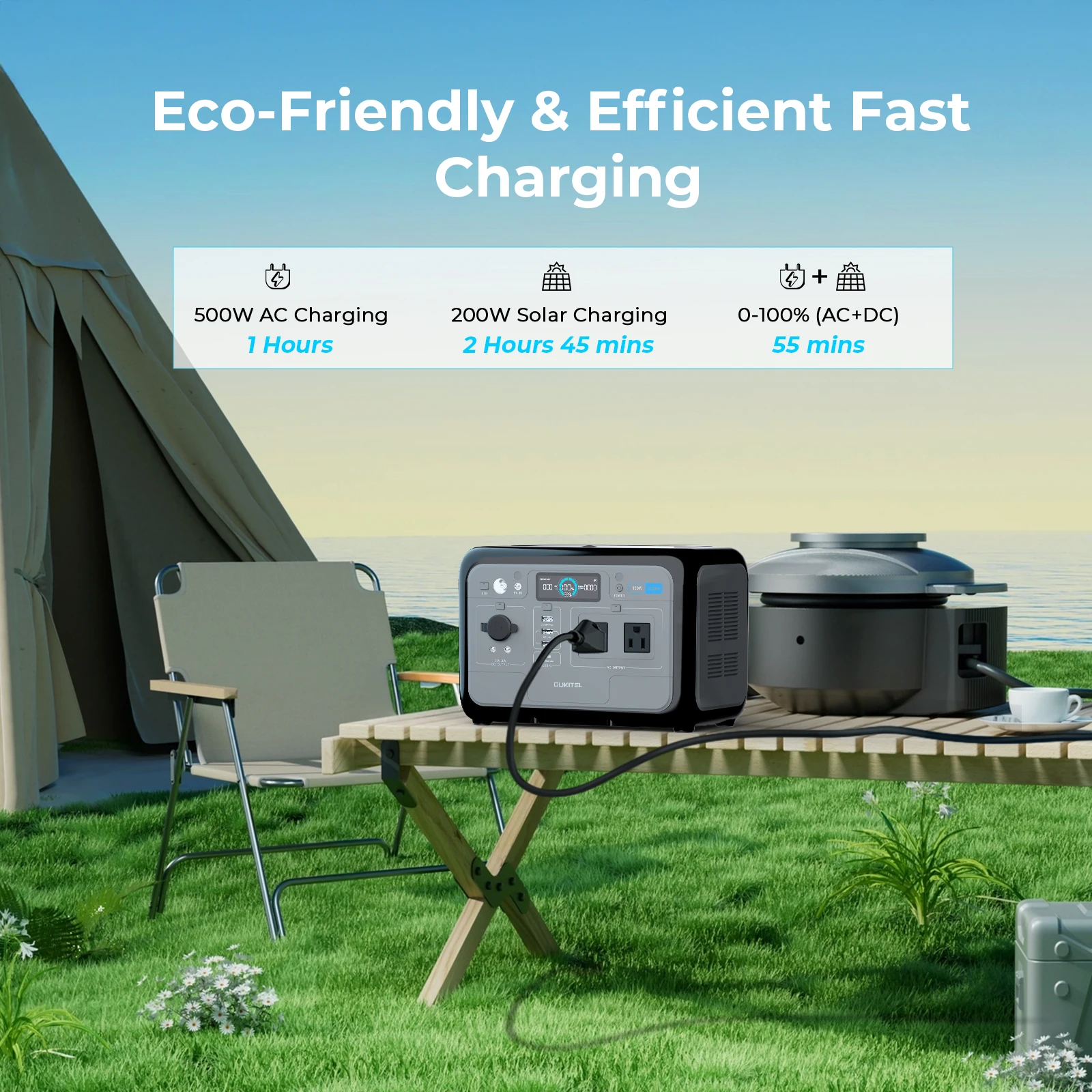 P800 Lifepo4 배터리 파워 스테이션 800W - Portable Power Station 리뷰 및 가격