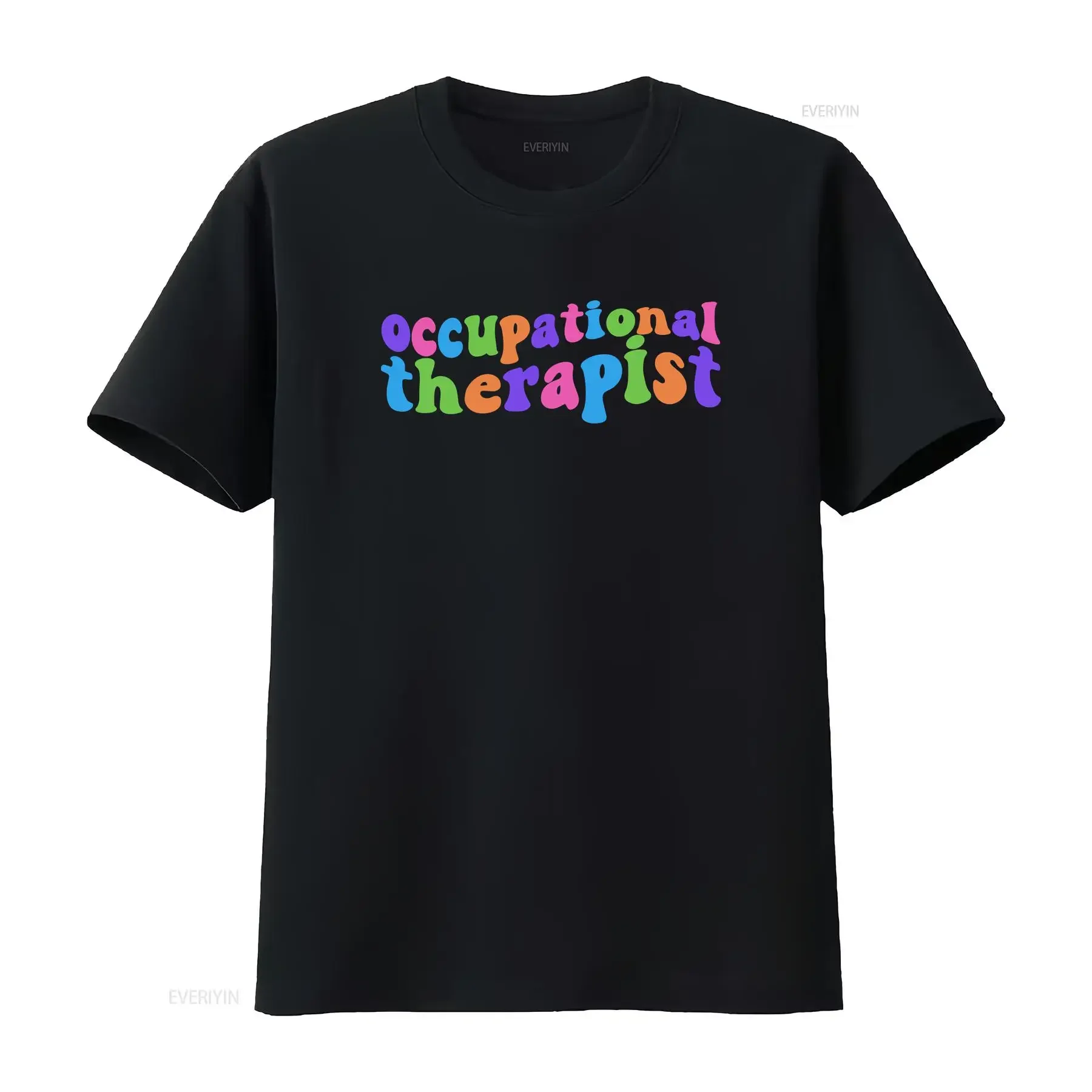 Retro Occupational TherapisT T Shirt Special Education OT Graduation for COTA vintage Washed Versatile Slightly Stretched Soft