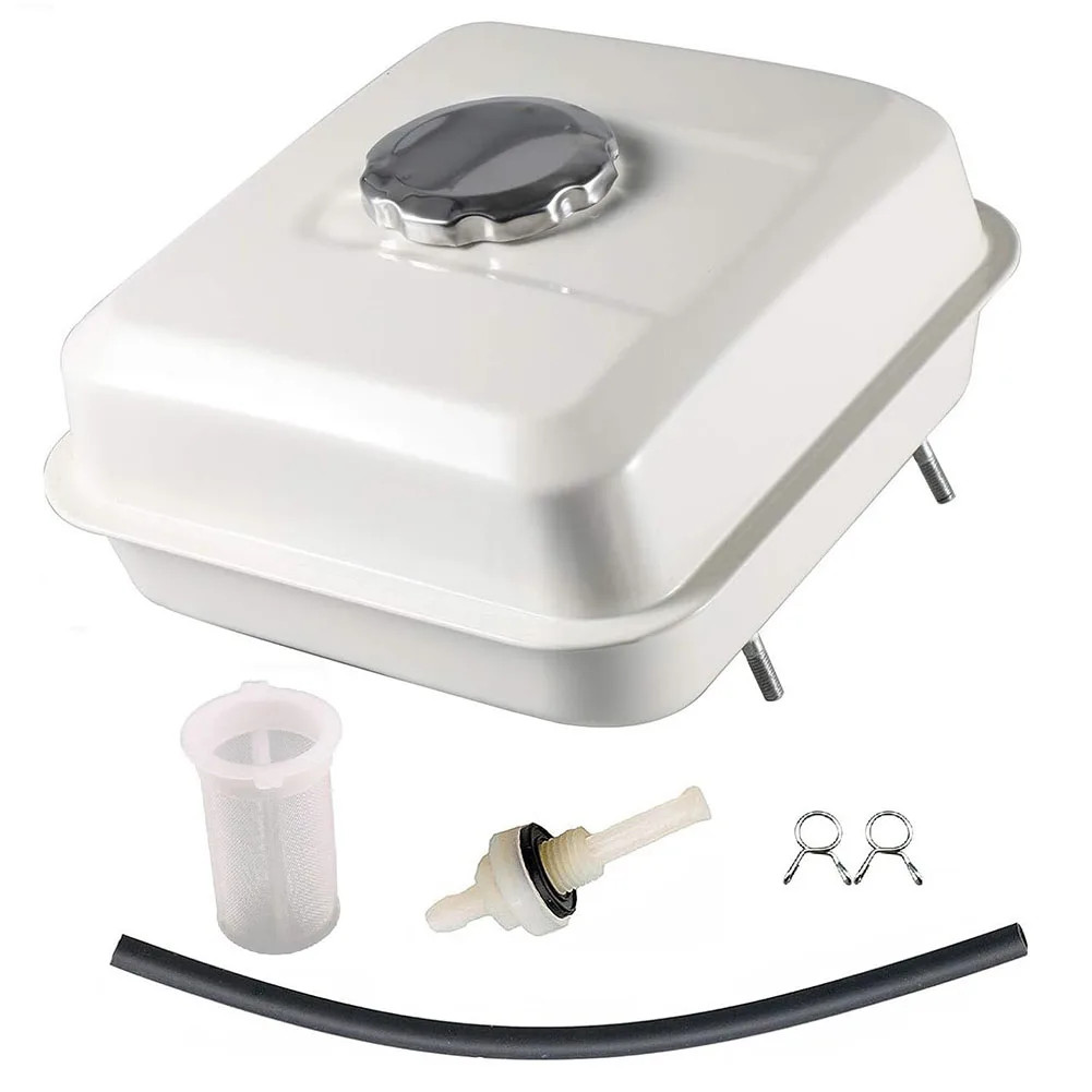 Ruma Metal Fuel Tank Kit for Honda For GX340 For GX390 For GX270 For GX240 Engines Featuring Mounting Hardware and Fuel Tube