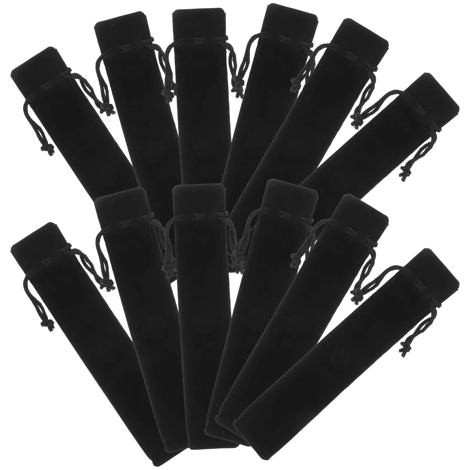 100pcs-sleek-black-pen-sleeve-pouch-fountain-pen-protector-pencil-organizer-bag-for-office-study-travel-nurse-school-use