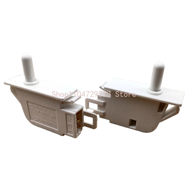 1 قطعة للثلاجة تحسين المنزل الباب مفتاح الإضاءة البلاستيك واسعة النطاق الجهد المدخلات العلامة التجارية الجديدة مفتاح بـزر دفع أدوات #2