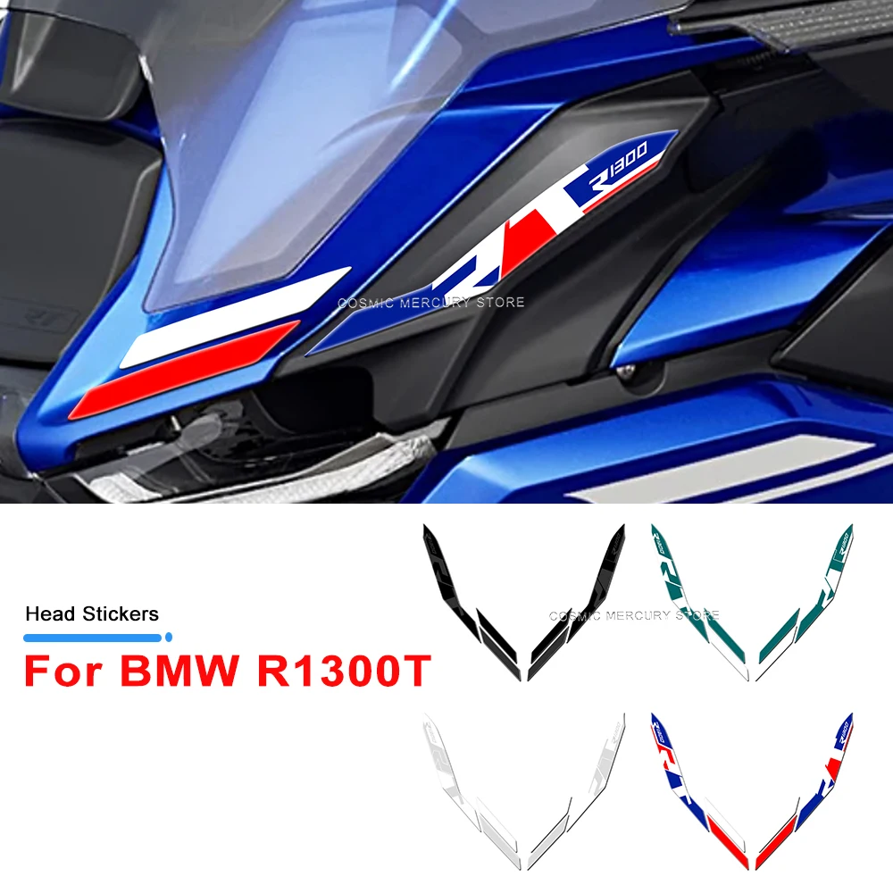 

Motorcycle Accessories front-end sticker Kit 3D Resin Waterproof Protective Sticker For BMW R1300RT r1300 rt