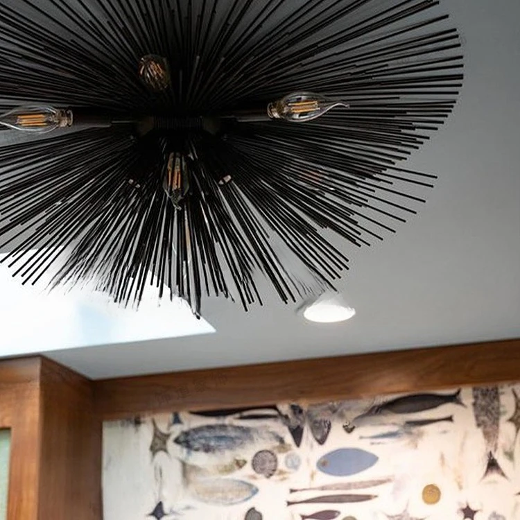 Master bedroom light ceiling light, simple modern atmosphere Nordic minimalism, wind home room light