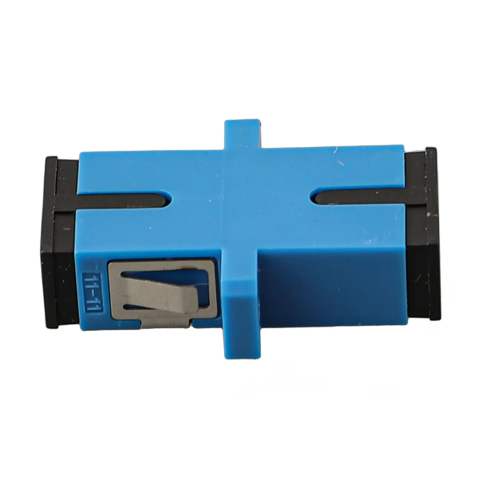 Blue SC-SC Optical Coupler Good Compatibility Good Repeatability Noise Suppression Sturdy And Practical For Telecommunications