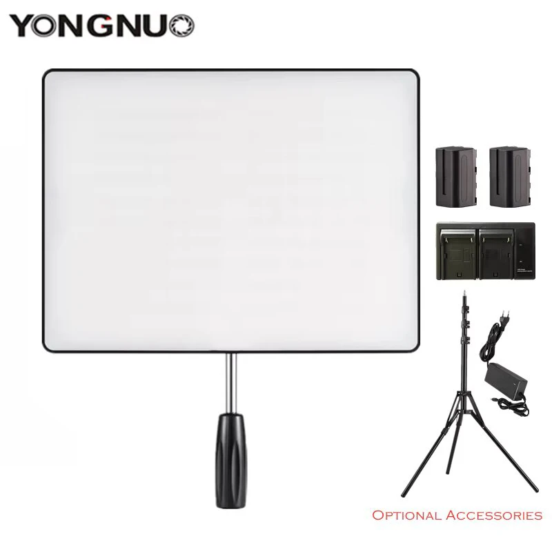 YONGNUO YN600Air رقيقة جدا LED الفيديو الضوئي 3200-5600K التصوير استوديو الإضاءة ملء مصباح للماكياج مدونة فيديو TikTok كاميرا DV