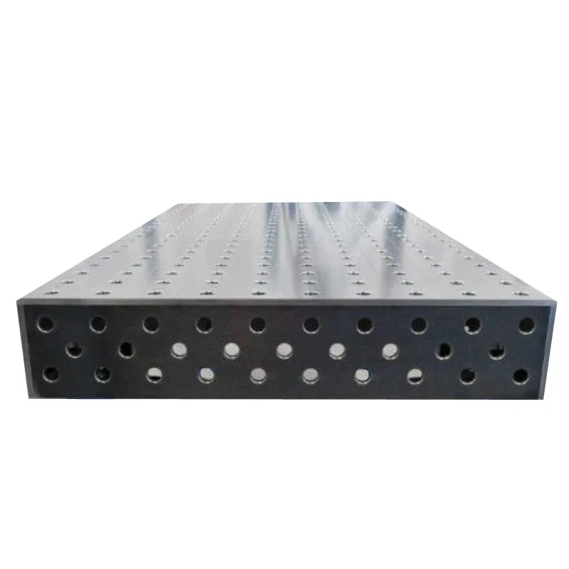

Three-dimensional flexible welding platform multi-hole combination fixture multi-functional workbench