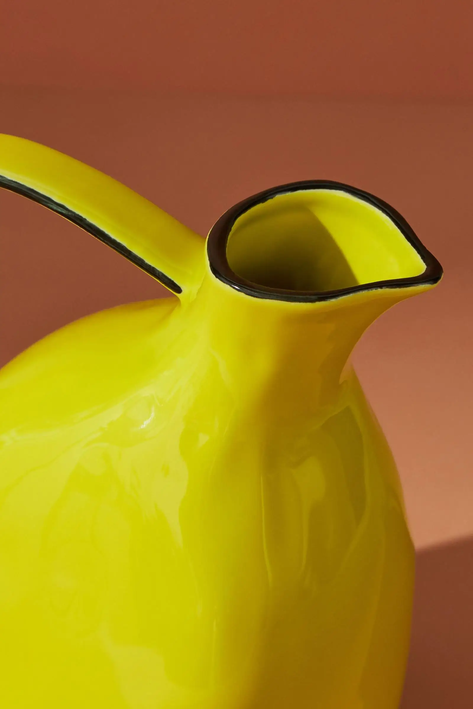 yellow ceramic Flowers Vase Home Decor aesthetic room decor Wedding desk Ornament Living Room Vase yard & garden decors