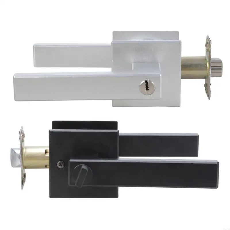 

M7DA Exterior Door Handle & Keyed Alike Front Lock Set Door Lever with Deadbolts set