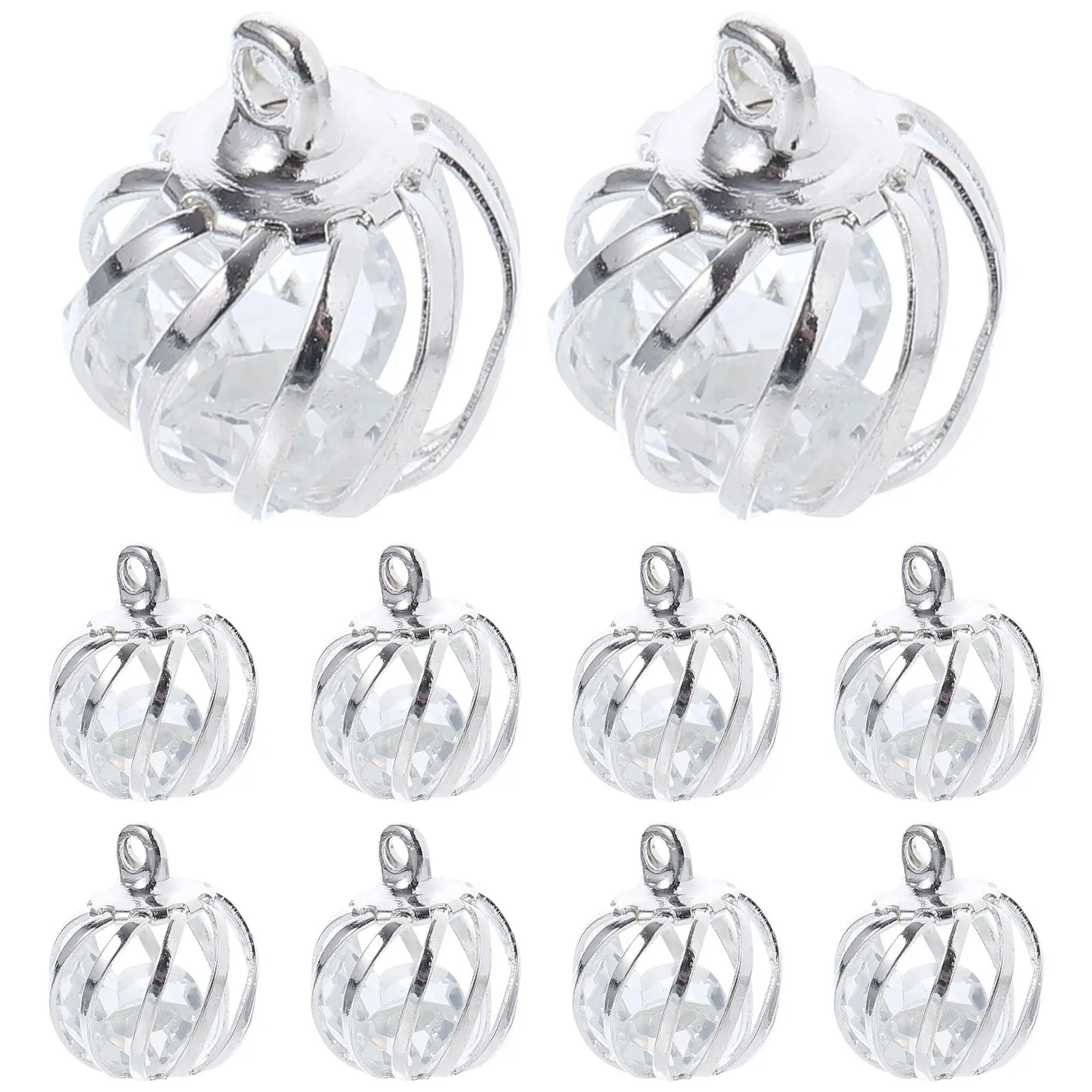 

10Pcs DIY Alloy Charms Metal Pendant Mini Hanging Jewelry Ornaments for Bracelet Necklace Keychains Creative Jewelry Making