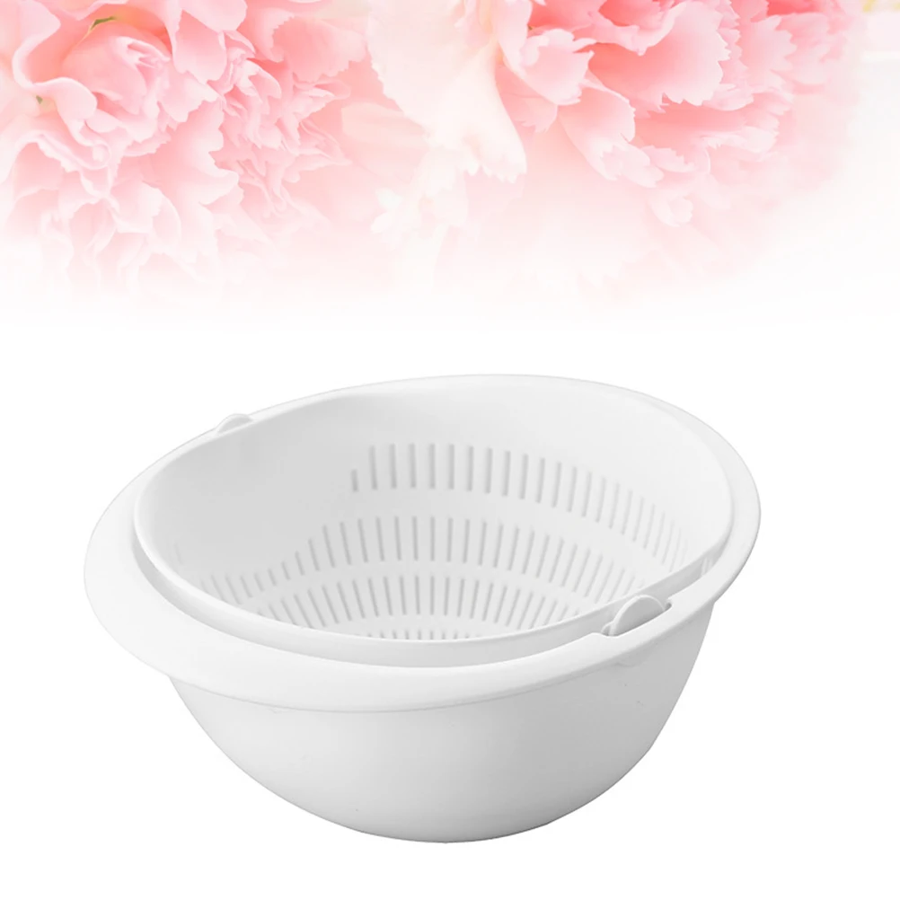 

Colander Drain Basket Kitchen Strainer Functional Multifunctional Draining Bowl