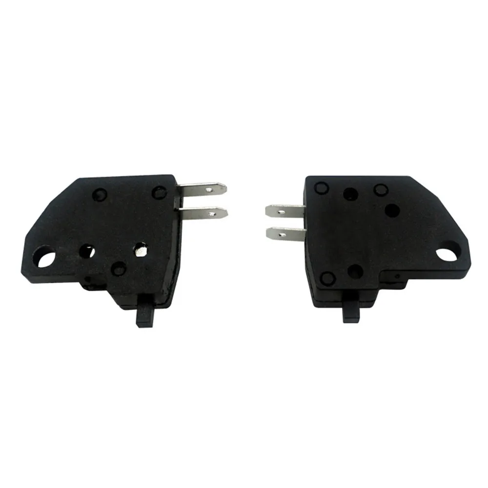 

1 Pair Universal Black Front Brake Stop Light Switch for Honda CBR600 VFR800 for Suzuki for Kawasaki Most Models