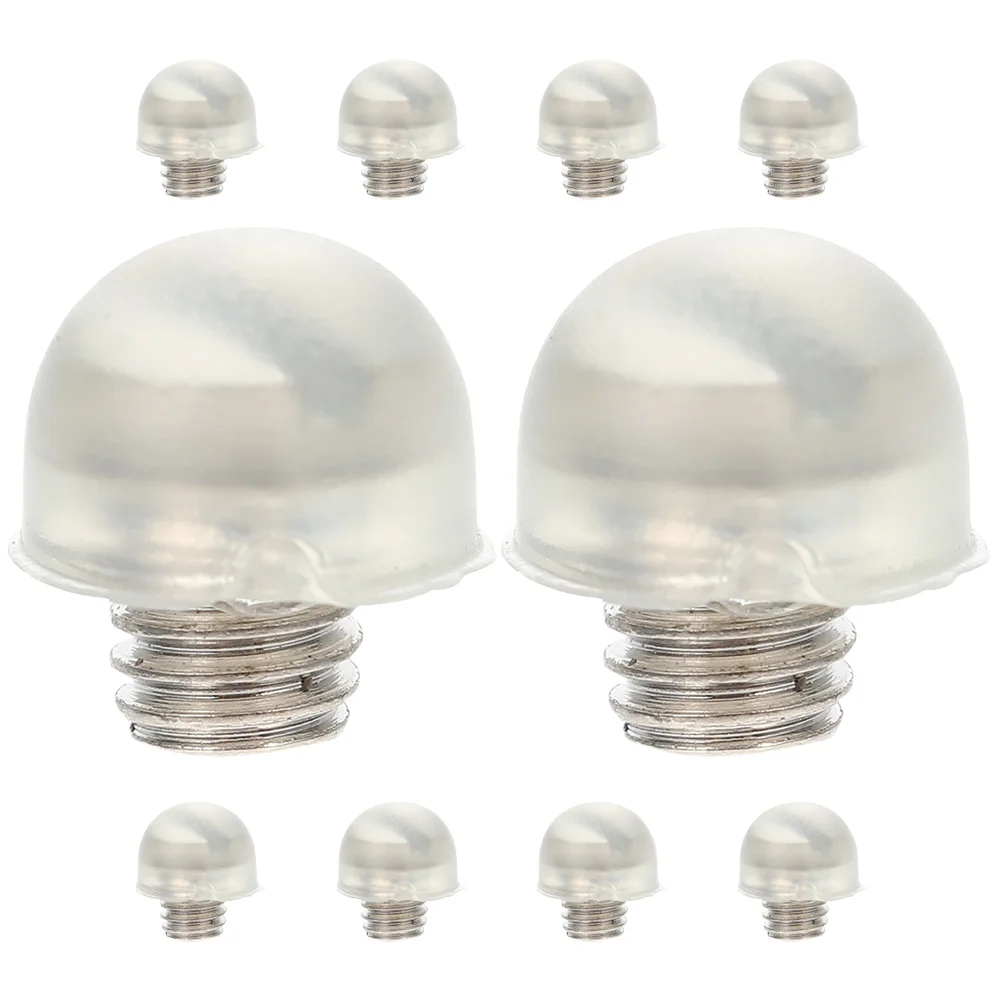 10 قطعة صالون الحلاقة استبدال مقص مصدات الشعر الصامت المقصات أجزاء دائم سهلة التنظيف لأدوات التهيأ الشعر القص الخمار #1