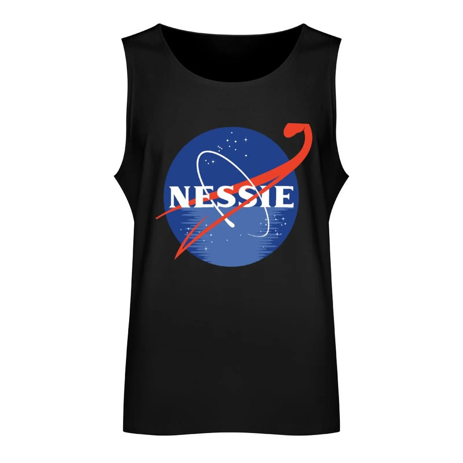 Nessie Logo Loch Ness Monster Tank Top gym clothes man quick-drying t-shirt Male vest