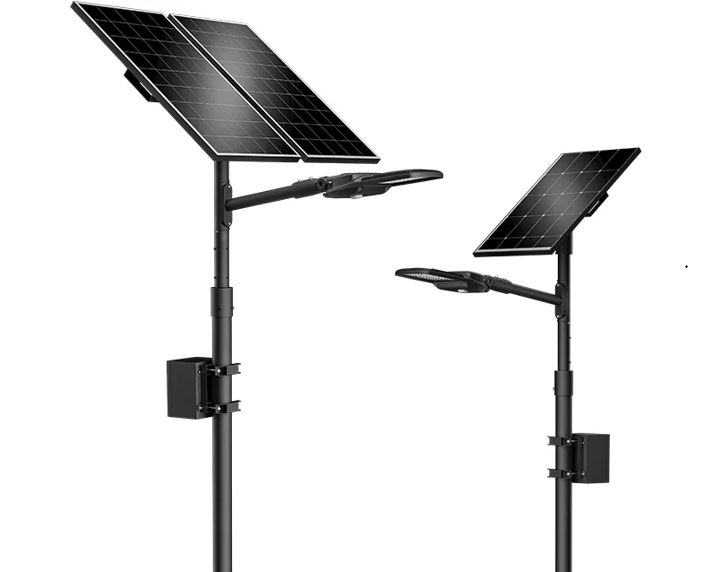 100W STQ All in Two Waterproof IP65 Energy Saving Outdoor Solar Power LED Street Light with High Conversion Efficiency