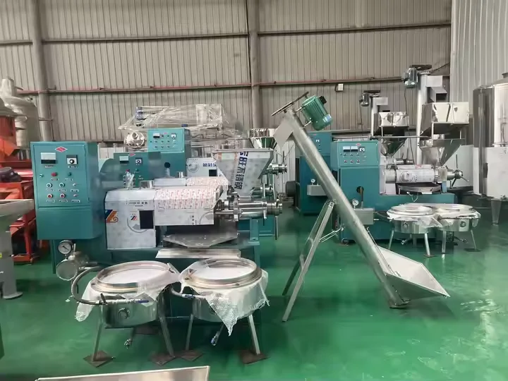 Electric Automatic Screw Cold Oil Pressers Stainless Steel Peanut Sesame Soybean Cotton Sunflower Seeds Oil Press Making Machine