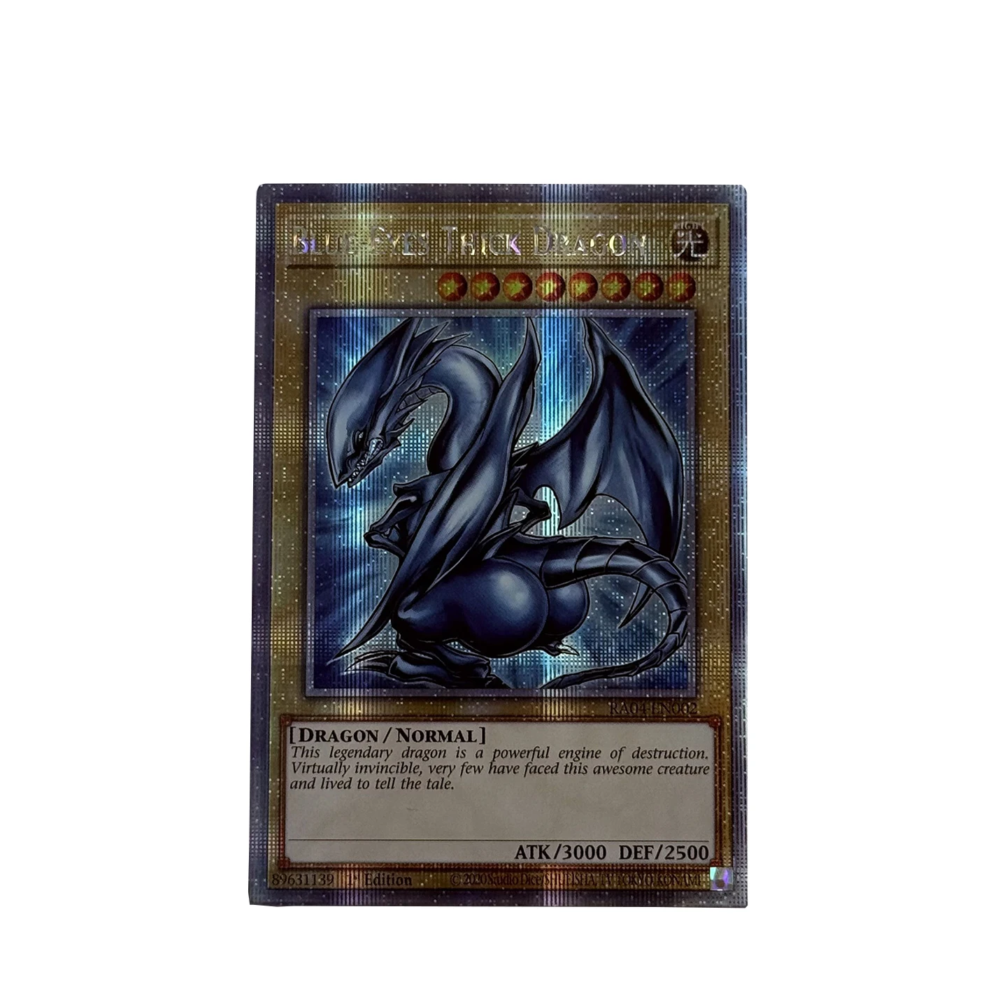 Yu-Gi-Oh! Sammlung DIY Proxy-Karten Blauäugiger Dicker Drache Rotäugiger Dicker Drache Nicht-Original Geschenkkarte TCG – Detail 2