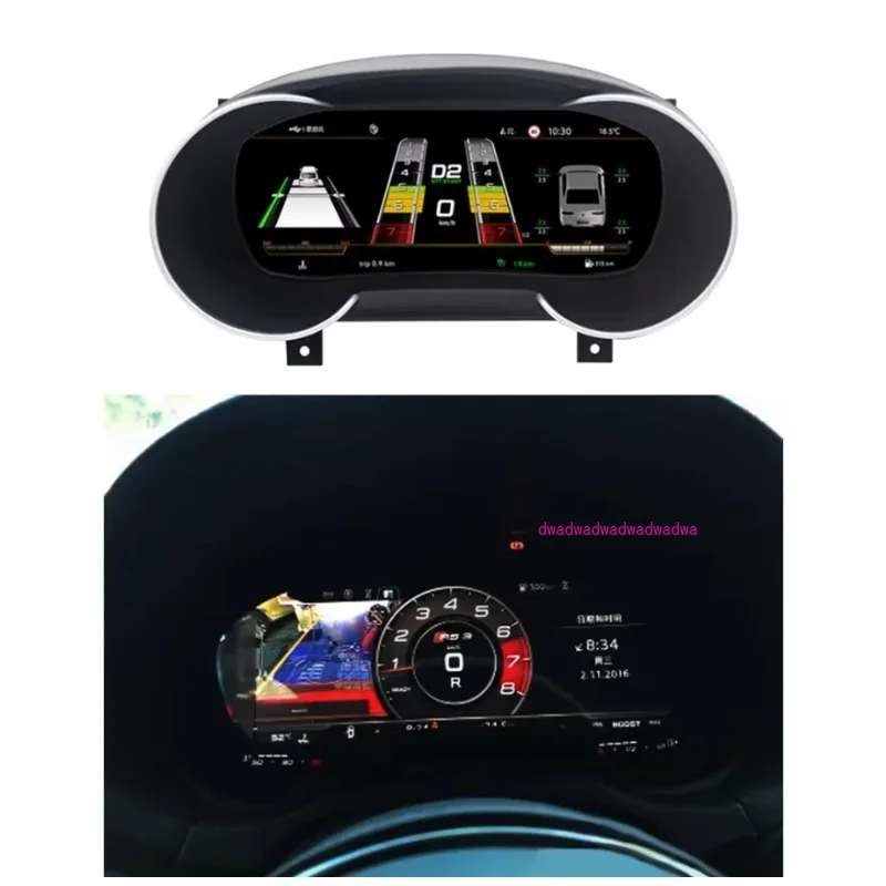 

New Car LCD Digital Dashboard Panel Virtual Instrument Cluster CockPit LCD Speedometer For Audi A3 S3 2013 - 2020