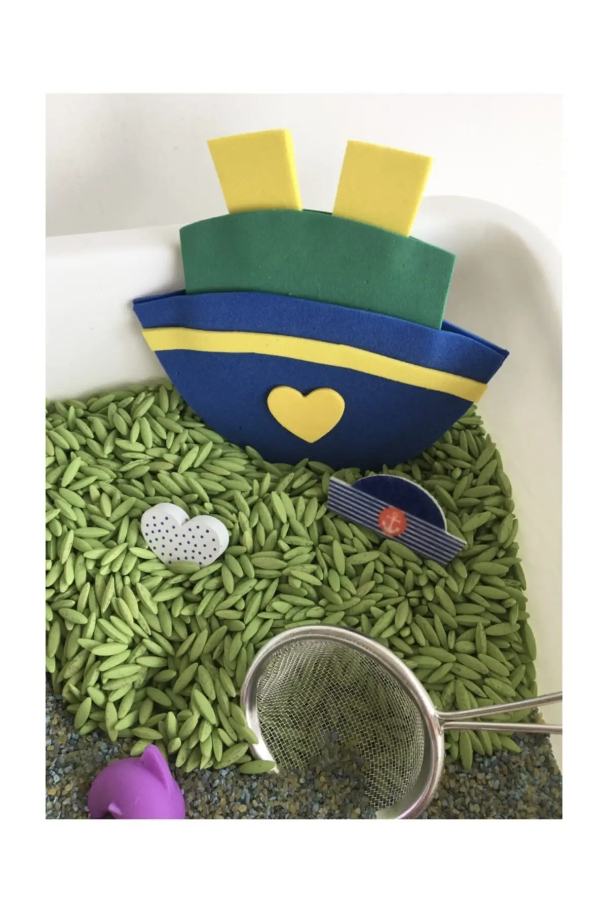 Set Permainan Sensorik Bertema Bahari-Mainan Montessori