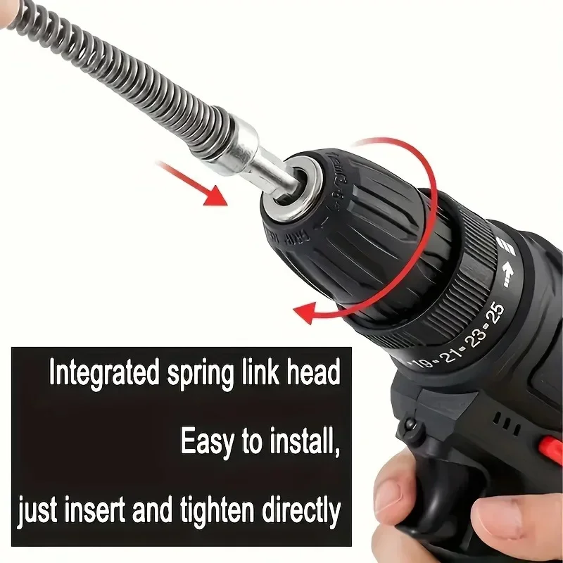 Heavy-Duty Electric Drain Cleaner Spring Tube Dredger Household Plumbing Unclogs Toilets Sinks Kitchen Bathroom Cleaning Tools