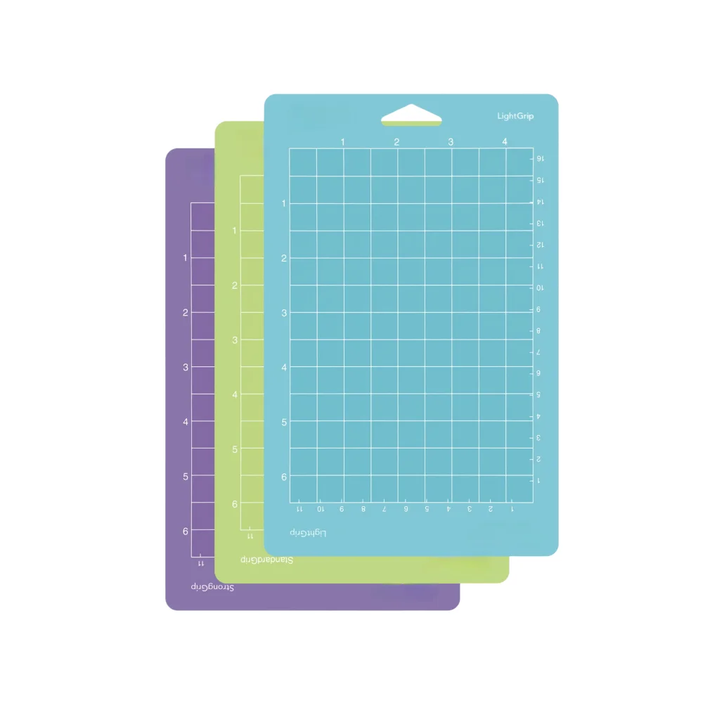 Cutting Mat For Cricut Joy(4.5*6.5in),Adhesive&Sticky Non-Slip Flexible Square Gridded Cut Mats Set For Vinyl, Crafts, Quilting