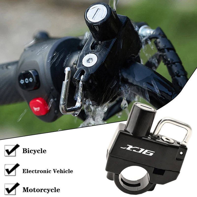 

Для YAMAHA XJ6 XJ6F XJ6N DIVERSION 2009-2014 2013 2012, замок для мотоциклетного шлема, противоугонные замки для велосипедного шлема с