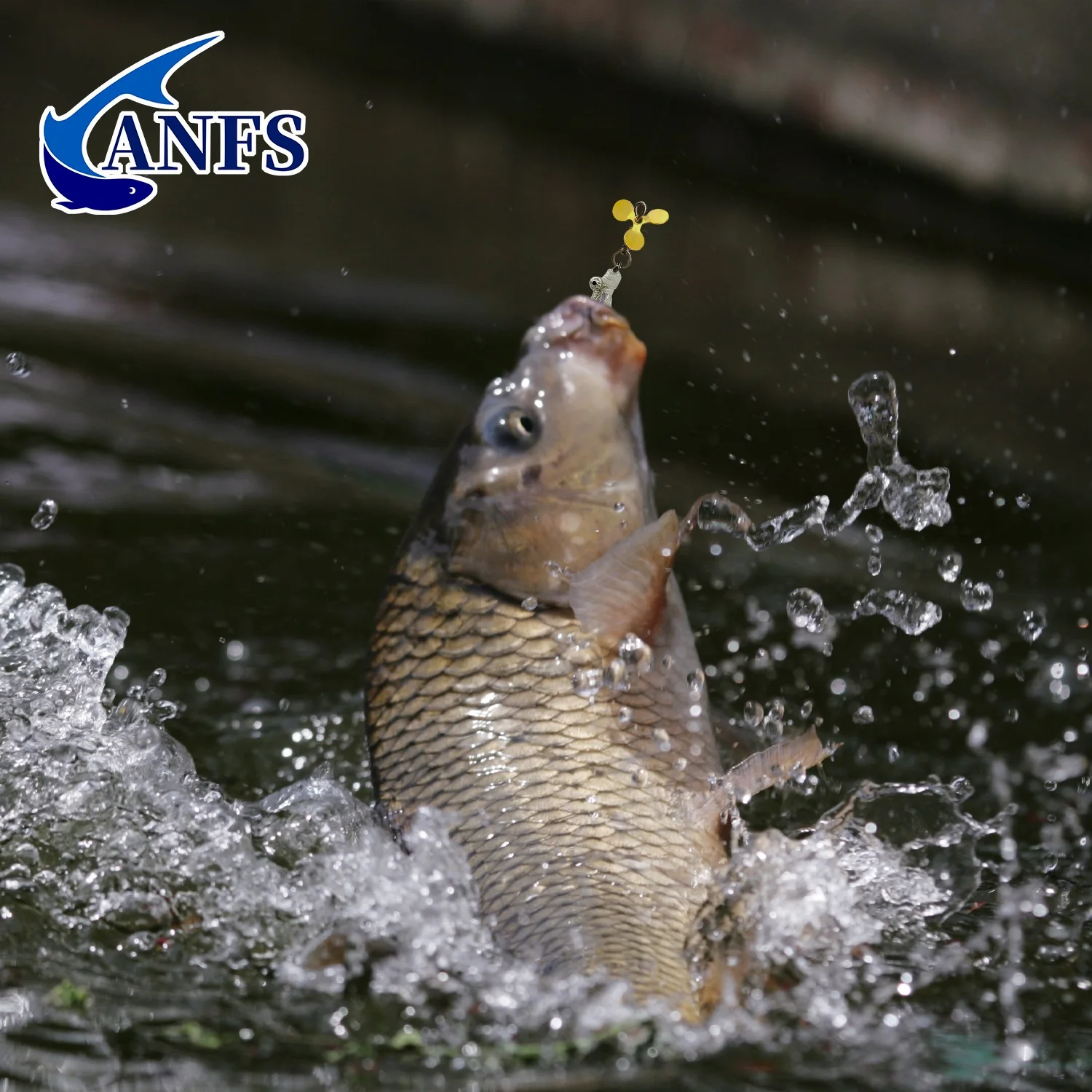 ANFS 4 قطع من طُعم صيد السمك المجنون تشارلي فلاي - طُعم المياه المالحة والمياه العذبة، دوبينج، ذباب الصيد لسمك العظام، الجهير، سمك السلمون المرقط #3