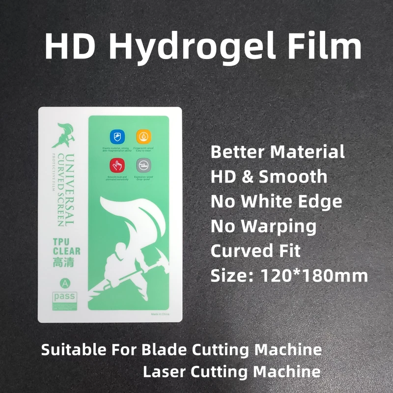 50pcs TPU HD Hydrogel Film For All Phone Protecting Film Cutting Machine Matte/Anti Blue-Ray TPU LCD Screen Protective Hydrogel