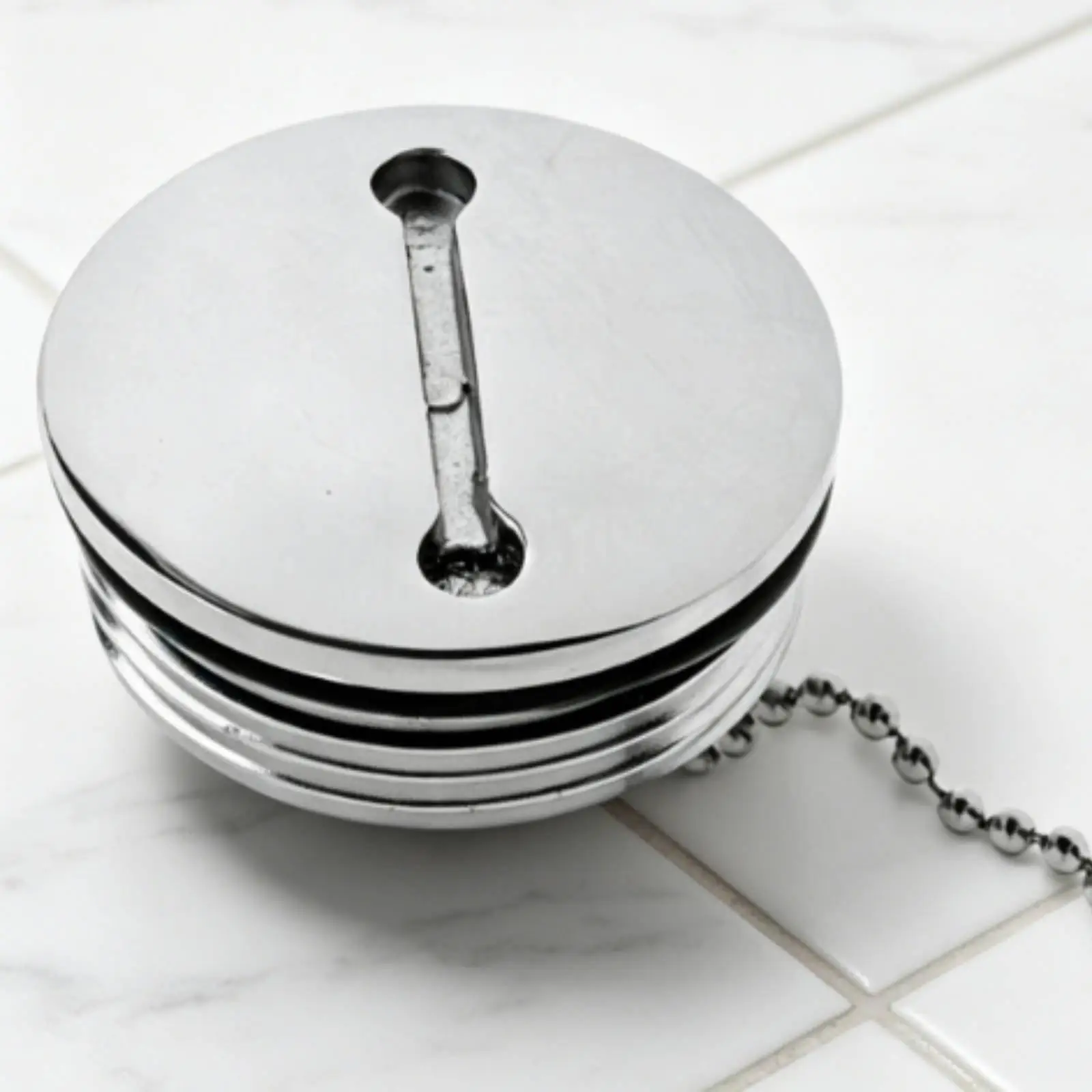 Stainless Steel Fuel Cap Rust Proof Marine Tank Cover Chained Deck Fill Lid for Yacht Water Tank Replacement
