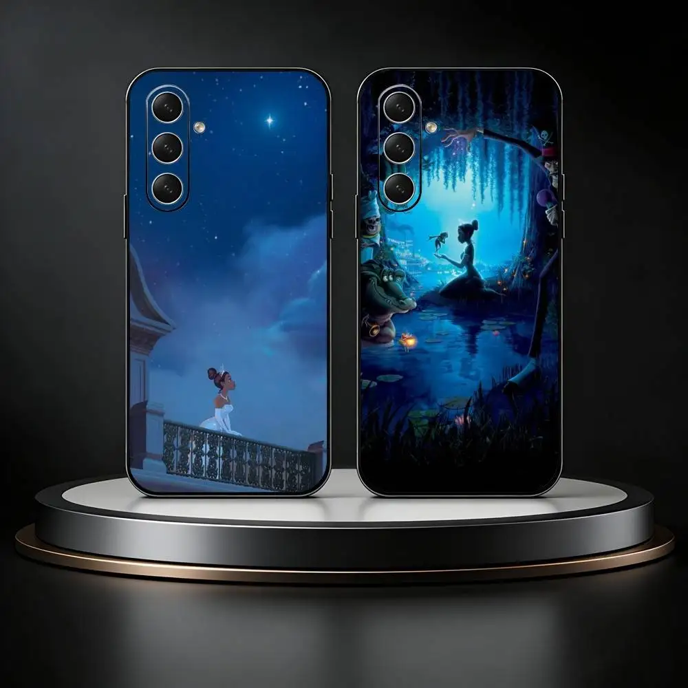 T-Tiana Phone Case For Samsung Galaxy A73,A21s,A22,A31,A52,A53,A71,A41Soft Black Shell