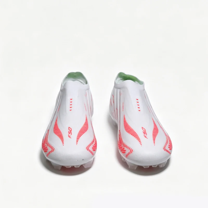 Chaussures de football premium à enfiler pour hommes et garçons F50 TF/FG, chaussures de sport d'entraînement, crampons de football pour terrain synthétique, Chuteira Campo 35-45