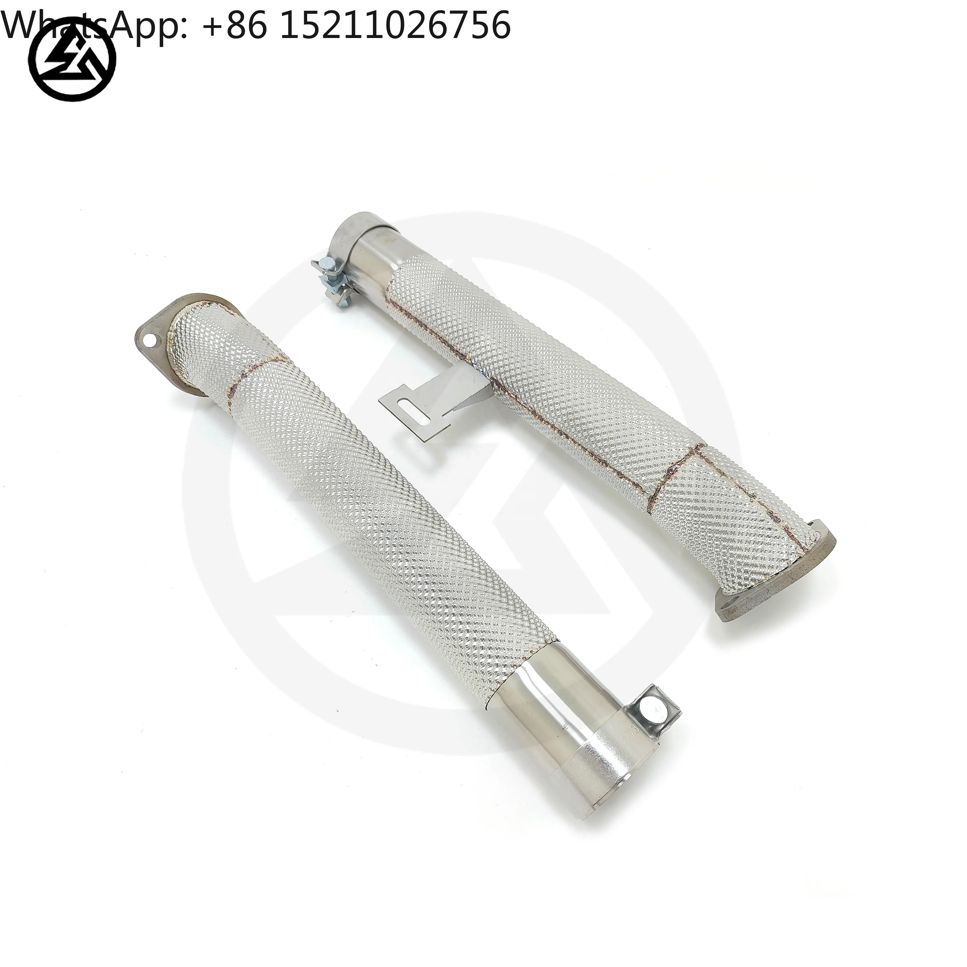 In Stock, Ships Within 1-3 Business Days :CSZ  Downpipes for BMW S58 M3 G80/M4 G82 3.0T Straight Front Pipe with Heat Shield