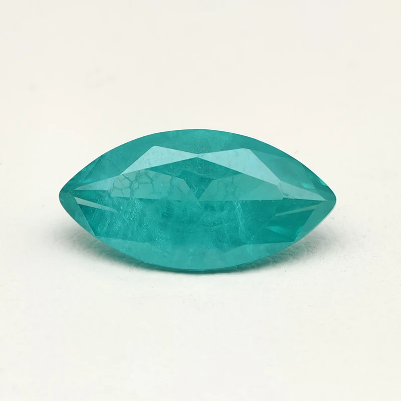 Top Paraiba Crushed Ice Cotton Special Style Marquise Cut Yttrium Aluminium Garnet YAG Loose Gemstones With AGL Certificate 2